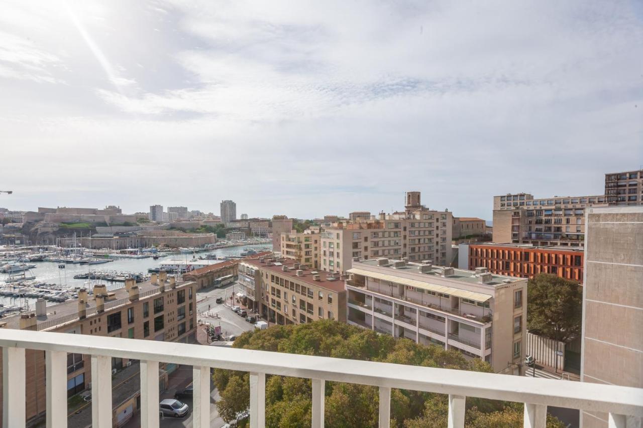 Le Saint Jean - Appt Avec Vue Sur Lentree Du Vieux Port Marselha Exterior foto